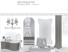 Tablet Screenshot of boutiqueinc.ca